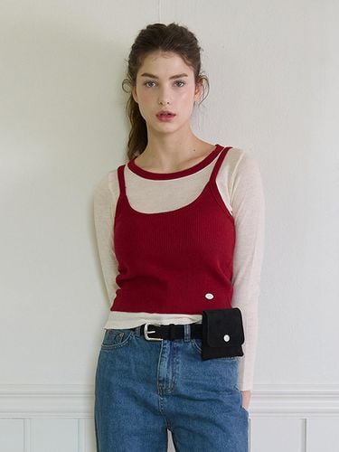 COZY BUSTIER TOP SET_RED - PINK PINEAPPLE - Modalova