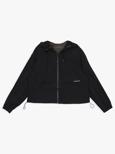 TWO WAY STRING WIND BREAKER_BLACK - PINK PINEAPPLE - Modalova