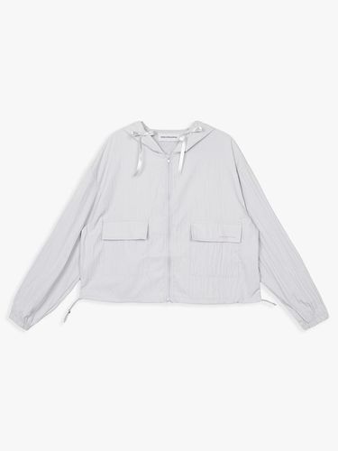 TWO WAY STRING WIND BREAKER_GREY - PINK PINEAPPLE - Modalova