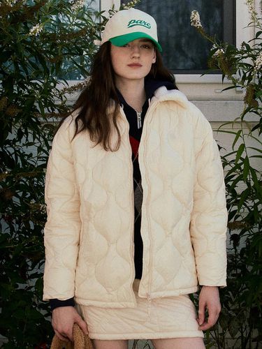 Onion Quilting Wellon Jacket_Ivory - Studio & Parc - Modalova