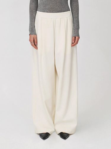 One Tuck Banded Pants - ONE - Modalova