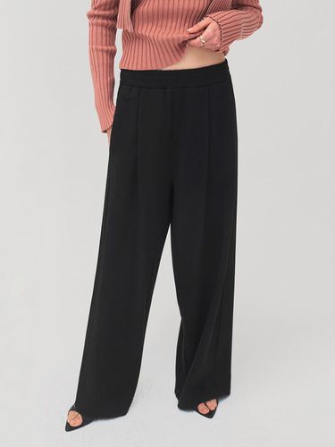 One Tuck Banded Pants_BLACK - ONE - Modalova