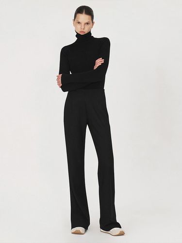 Stretchy Slit Slacks - ONE - Modalova