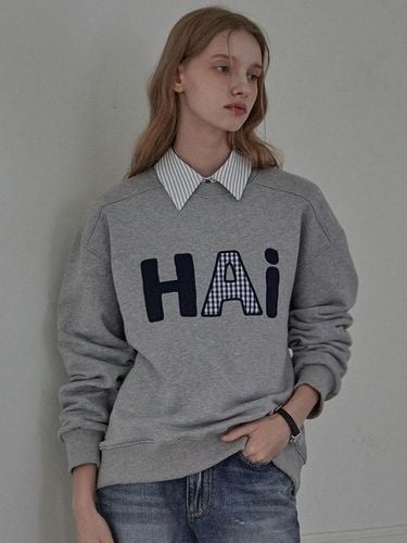 HAI LETTERING MTM_2COLORS_GRAY - HAINT - Modalova