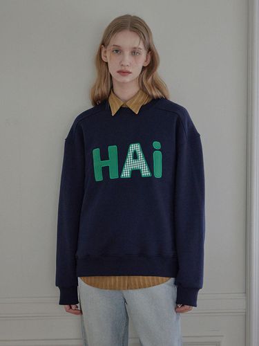 HAI LETTERING MTM_2COLORS_NAVY - HAINT - Modalova