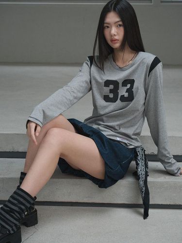 Sporty T shirt (MELANGE GREY) - The Sweat. - Modalova