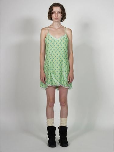 Via Wendy floral mini dress(Green) - VIA PLAIN - Modalova