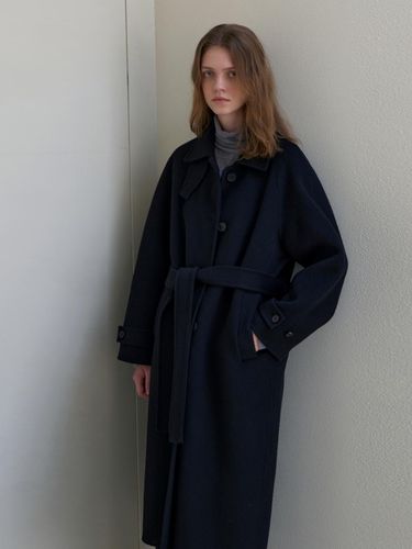 CASHMERE HANDMADE MAC TRENCH COAT - UNNOUT - Modalova