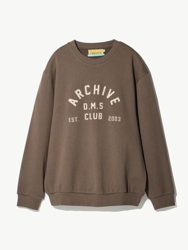 Applique set-up sweatshirt brown - STCO - Modalova