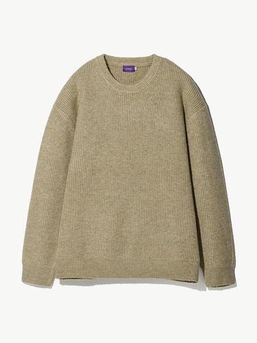 Round solid knitwear (overfit) - STCO - Modalova