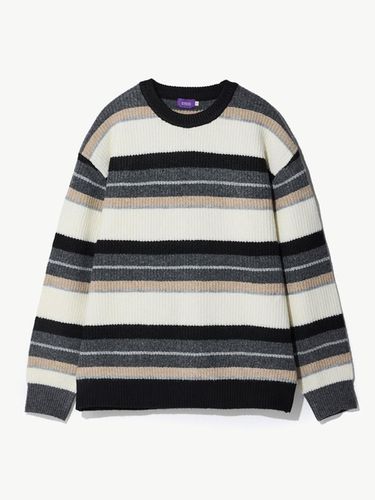 Round PATTERN knitwear (overfit) - STCO - Modalova