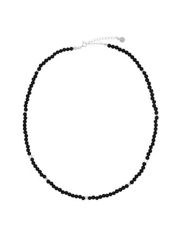 Onyx necklace (onyx silver) - endoor - Modalova