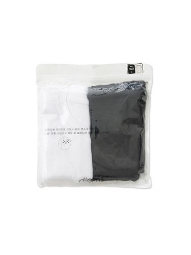 PACK Round T-shirt (WT + BK) - STCO - Modalova