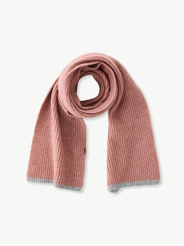 Colorblock Point Knit Scarf pink - STCO - Modalova