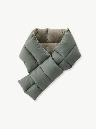 Nylon Puffer Scarf green - STCO - Modalova