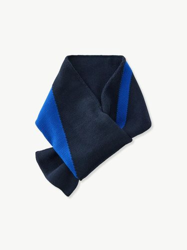 Colorblock Petite Scarf navy - STCO - Modalova