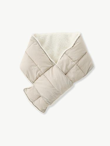 Shearling Puffer Scarf beige - STCO - Modalova