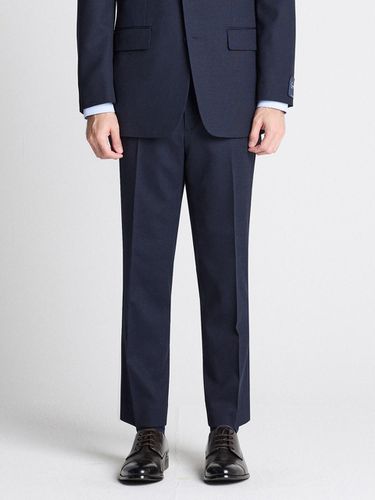 BLACK LABEL] Wool Solid Stretch Suit Pants - STCO - Modalova