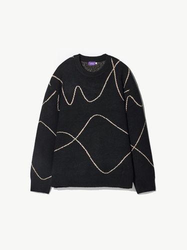 Round PATTERN knitwear black - STCO - Modalova