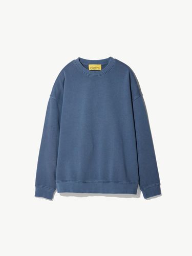 Pigment washing sweatshirt blue - STCO - Modalova