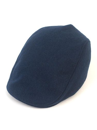 Simple Wool Navy Hunting Cap - Universal chemistry - Modalova