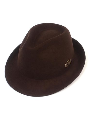 BU Brown Short Wool Fedora - Universal chemistry - Modalova