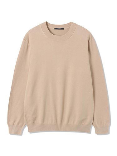 Men's Mock Neck Basic Sweater () - ADHOC - Modalova