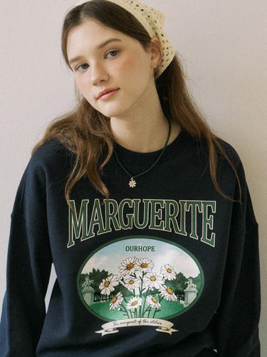 Jardin Margaret Sweatshirt - Navy - ourhope - Modalova