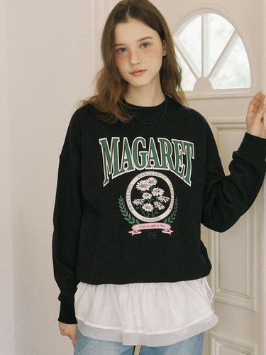 Margaret Artwork Sweatshirt - Black - ourhope - Modalova