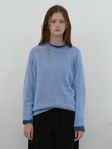 Cotton Crew Neck Knitwear () - POSZER - Modalova