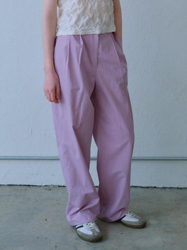 Summer Hem String Pants (Lilac) - POSZER - Modalova