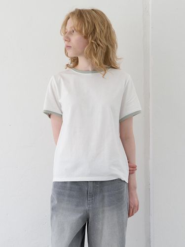 Line Ringer T-shirt (white) - POSZER - Modalova