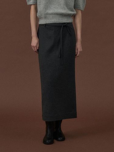 Double Stitch Skirt [LMBDAUSK402] - Lamerei - Modalova