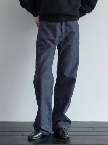 Straight denim jeans (Indigo) - POSZER - Modalova