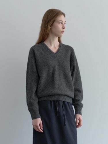 Fine wool V-neck pullover () - POSZER - Modalova