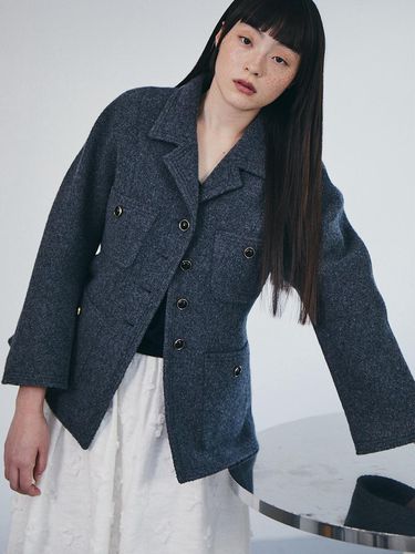 Jeanne Tweed Jacket Grey - The Aperture - Modalova