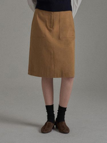 PUG MIDI SKIRT (2colors) - MangoManyPlease - Modalova