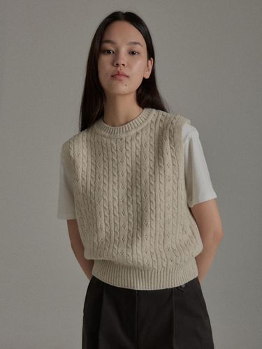 MILLY KNIT VEST (3colors) - MangoManyPlease - Modalova