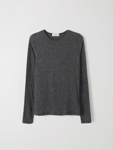 Wool Basic T-shirt - Charcoal - HESS - Modalova