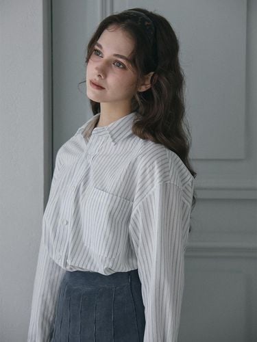 HENRY POCKET STRIPE SHIRTS_WHITE - VEM.VER - Modalova