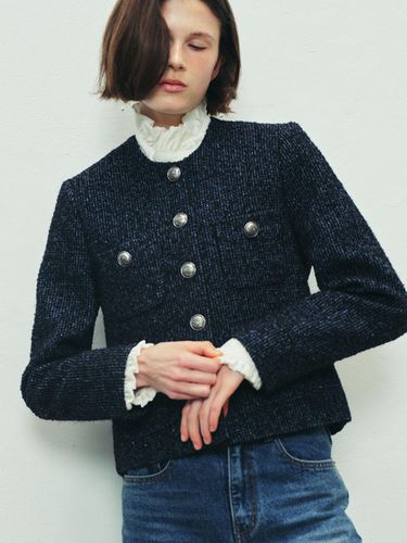 POCKET TWEED JACKET (2 COLORS) - SO IR - Modalova