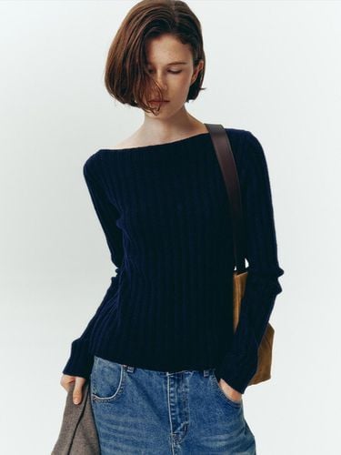 Boat Neck Knit_(2 Colors) - REBOLD - Modalova