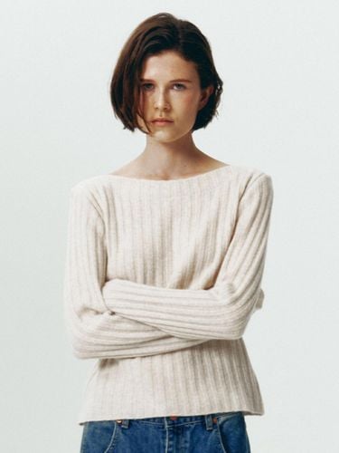 Boat Neck Knit_(Light Beige) - REBOLD - Modalova