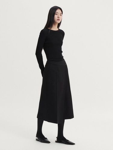 GENT WRAP SKIRT (2 COLORS) - EAAH - Modalova