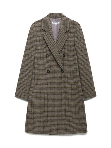 Midi Length Check Jacket A244MWJA11 - NICE CLAUP - Modalova