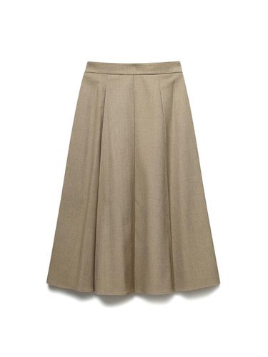 Tuck Detail Whole Skirt A244PWS908 - NICE CLAUP - Modalova