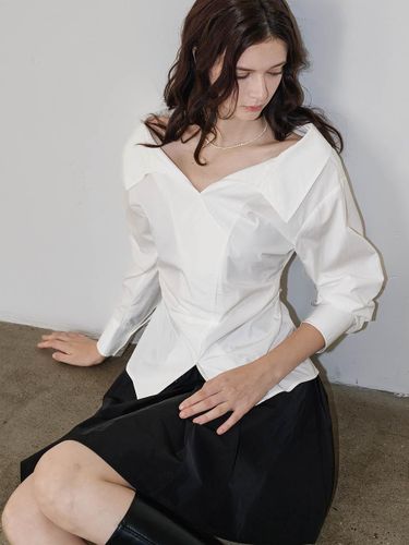 L'autre Amanda Off shirt [Add XS size] - L’autre de min - Modalova