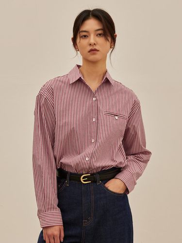 MULL STRIPE SHIRT (2colors) - MangoManyPlease - Modalova