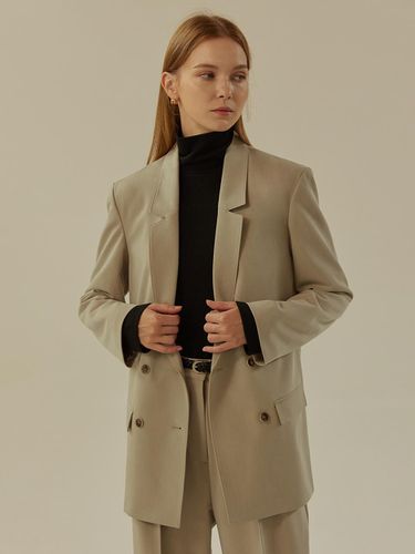 GANET DOUBLE JACKET (2colors) - MangoManyPlease - Modalova