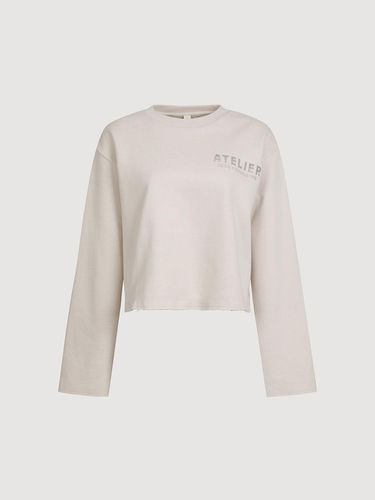 Atelier] Leather Point Long Sleeve T - Shirt LFTA - LUCKY CHOUETTE - Modalova